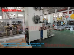 Máy lót nắp nắp nắp hộp để làm hình chữ nhật và hình vuông