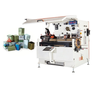 Electric Aerosol Tin Can Making Machine 550CPM For Welding 500 Cans / Min
