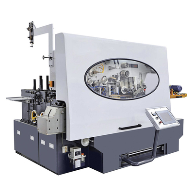 Electric Aerosol Tin Can Making Machine 550CPM For Welding 500 Cans / Min