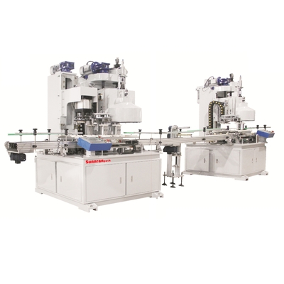 Small Round Tin Can Making Machine 35CPM Automatic For 1L Paint Can