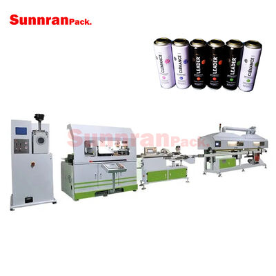Toàn bộ Aerosol có thể tự động dây chuyền hàn phun có thể làm máy