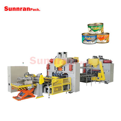 Tự động hai phần làm hộp cá ngừ hộp dây chuyền sản xuất