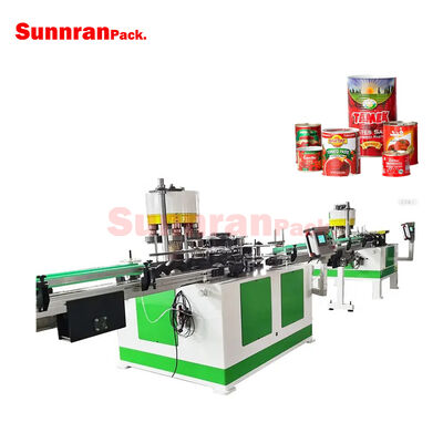 Máy chế biến hộp thực phẩm tự động Máy kết hợp hộp sữa bột