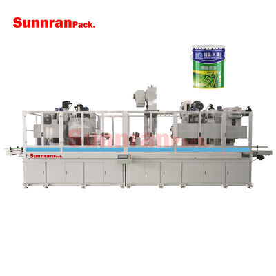 Dòng sản xuất hoàn toàn tự động cho xô có dung lượng hơn 40 lon / phút UN Curling