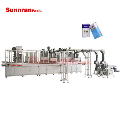 Dây chuyền sản xuất tự động hoàn toàn cho lon hình chữ nhật nhỏ với công suất 60 lon/phút