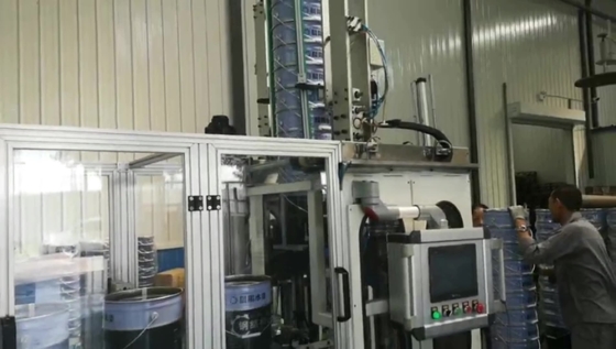 Máy đóng pallet thép thùng để đóng gói Thùng hình nón 10-25L
