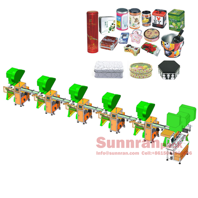 Máy làm đáy hộp thiếc để làm đồ trang trí