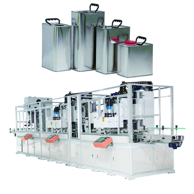 Máy làm dầu hình chữ nhật, Máy sản xuất thiếc dầu 40CPM 3P
