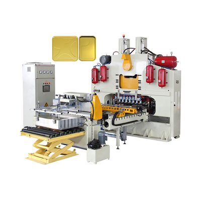 Dây chuyền sản xuất nắp có thể sơn tốc độ cao để làm đầu vuông-80EPM
